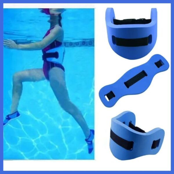 PANFIKH Swim Floating Belt for Adults - Adjustable Strap for Confident Swimming Learning (74x20x2 cm) - Image 2